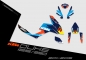 Preview: KTM Duke 125/390 2012 - 2016 | Decal Stock 1A | 2D view