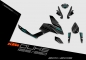 Preview: KTM Duke 125/390 2012 - 2016 | Decal Stock 3B | 2D view