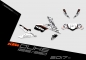 Preview: KTM Duke 125/390 from 2017 | Decal Stock 2A | 2D view
