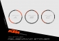 Preview: KTM Duke 690 | Decal Factory 3A |  Rimsticker