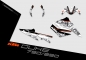 Preview: KTM Duke 790/890 | Decal Stock 2A | 2D view