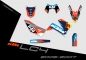 Preview: KTM Lc4 2005 - 2007 | Dekor Factory 2B | 2D-Ansicht