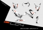 Preview: KTM Lc4 2005 - 2007 | Decal Stock 3B | 2D view