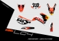 Preview: KTM Lc4 1999 - 2004 | Dekor Factory 2A | 2D-Ansicht