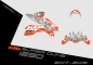 Preview: KTM Superduke 1290 2017 - 2019 | Decal Factory 2A | 2D view
