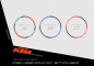 Preview: KTM Superduke 1290 ab 2020 | Dekor Factory 2A | Felgenrandaufkleber