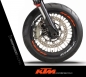 Preview: KTM 790 Felgenrandaufkleber | Stock 1