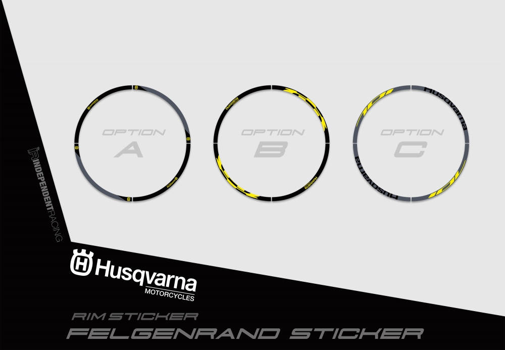 Husqvarna 701 SM | Decal Factory 1B |  Rimsticker