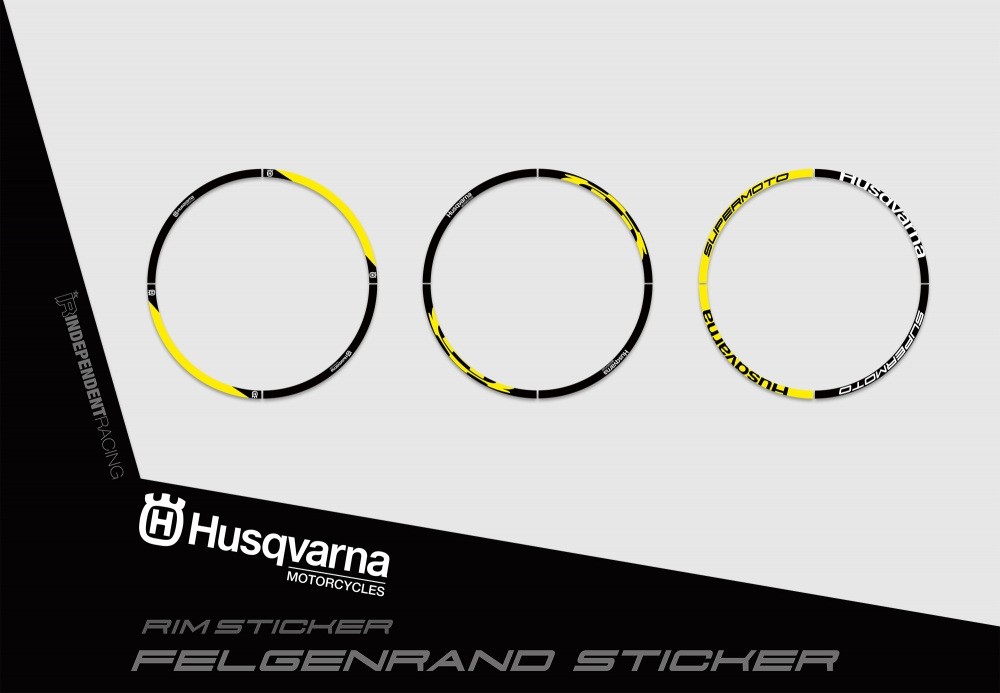 Husqvarna FS 450 from 2019 | Decal Factory 3A |  Rimsticker