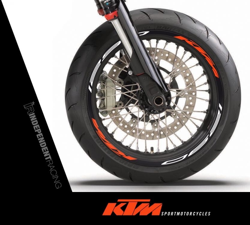 KTM 1290 Felgenrandaufkleber | Stock 1