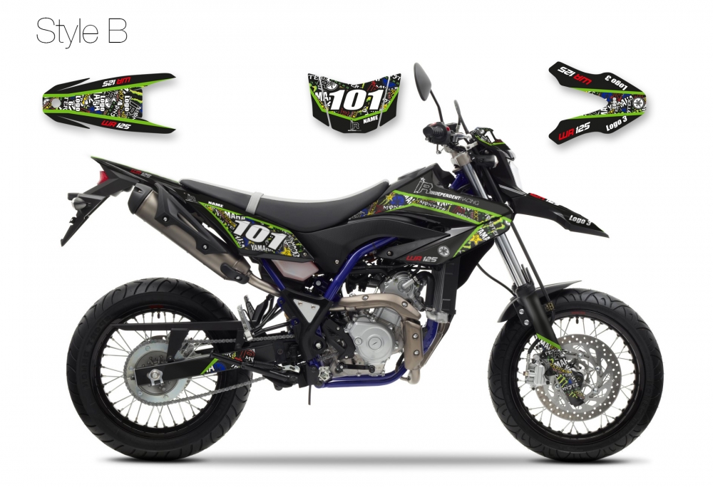 Dekor Yamaha WR125 Stock3B