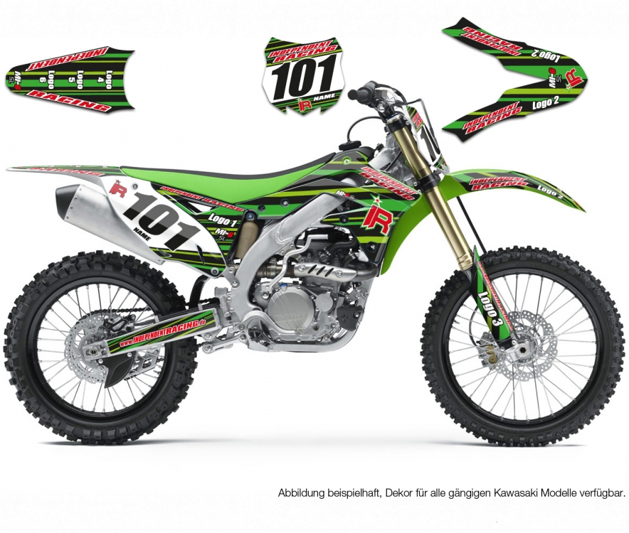 Motocross Decal Kawasaki MI-6 SL