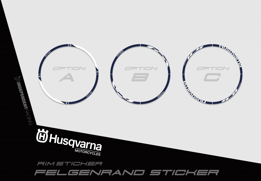 Husqvarna 701 SM | Decal Factory 1A |  Rimsticker