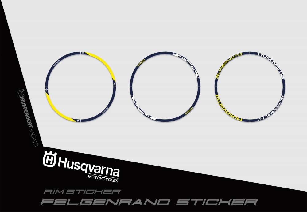 Husqvarna FS 450 from 2019 | Decal Stock 3A |  Rimsticker