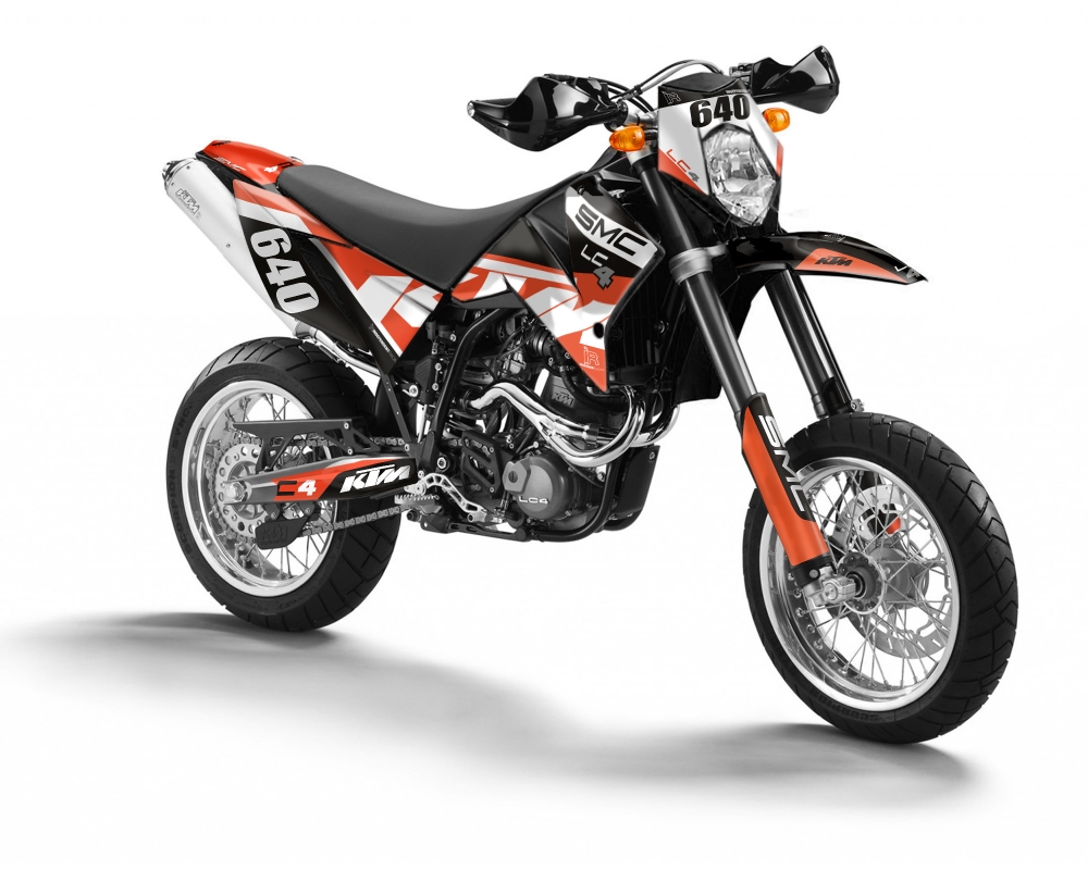 KTM Lc4 2005 - 2007 | Decal Factory 1B