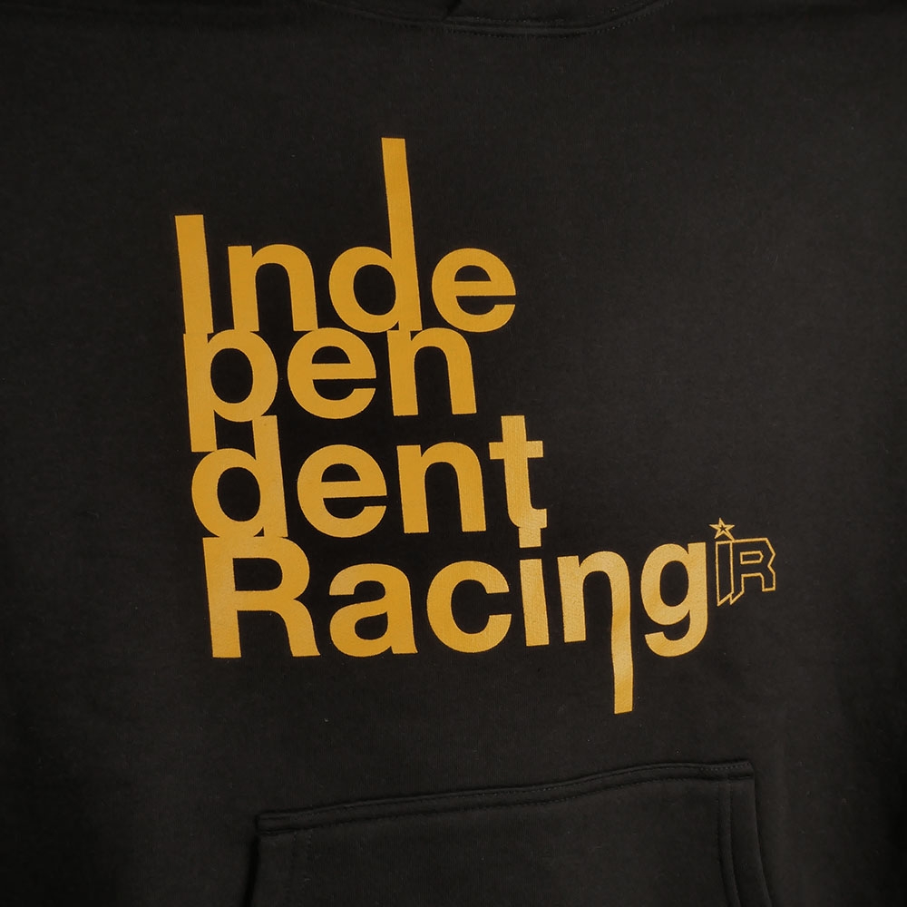 Independent Racing Streetwear | Hoodie „HELVETICA“ | Details