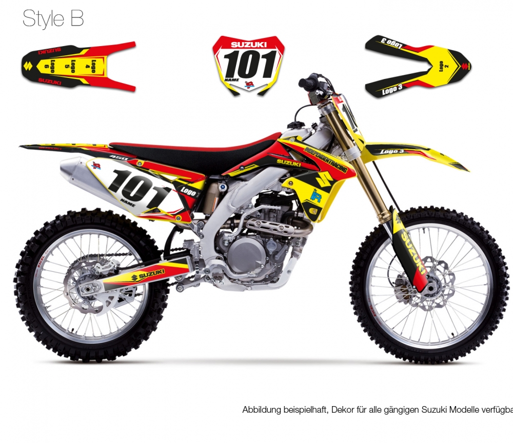 Decal Suzuki Stock1 B