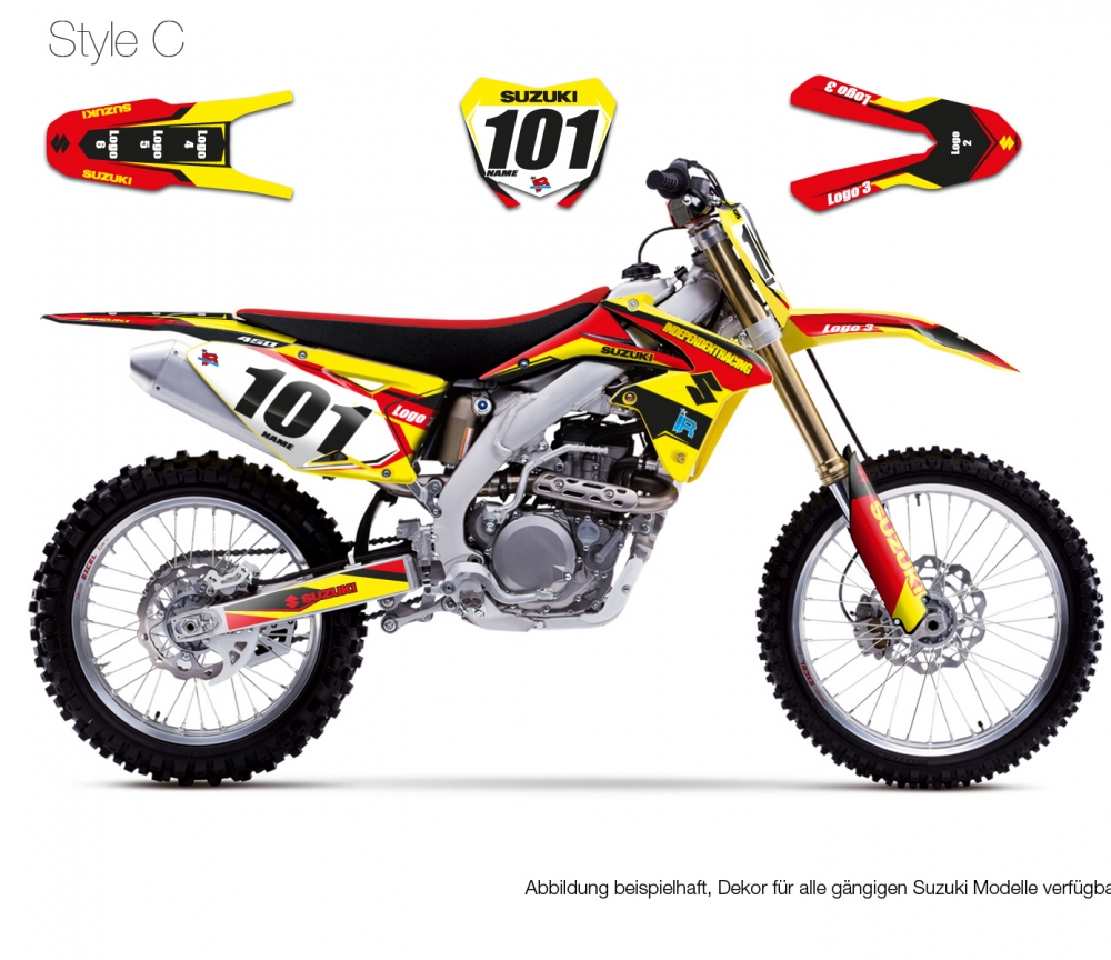 Decal Suzuki Stock1 C