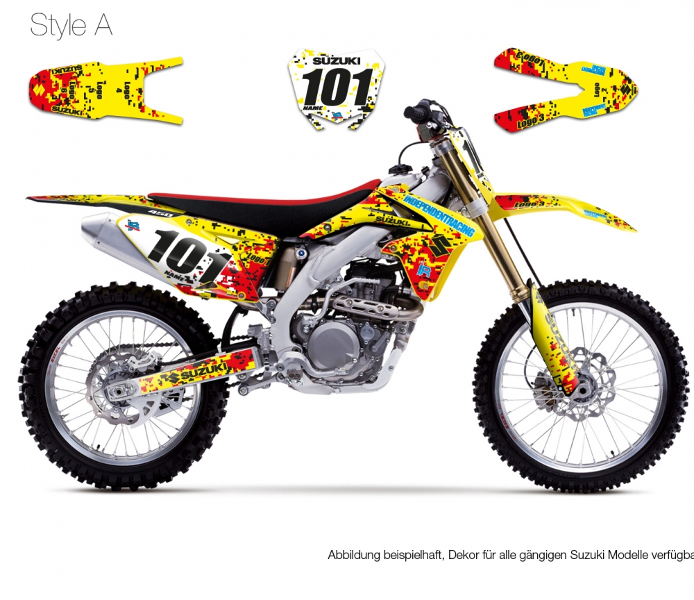 Decal Suzuki Stock3 A