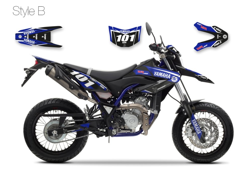 Dekor Yamaha WR125 Stock1 B